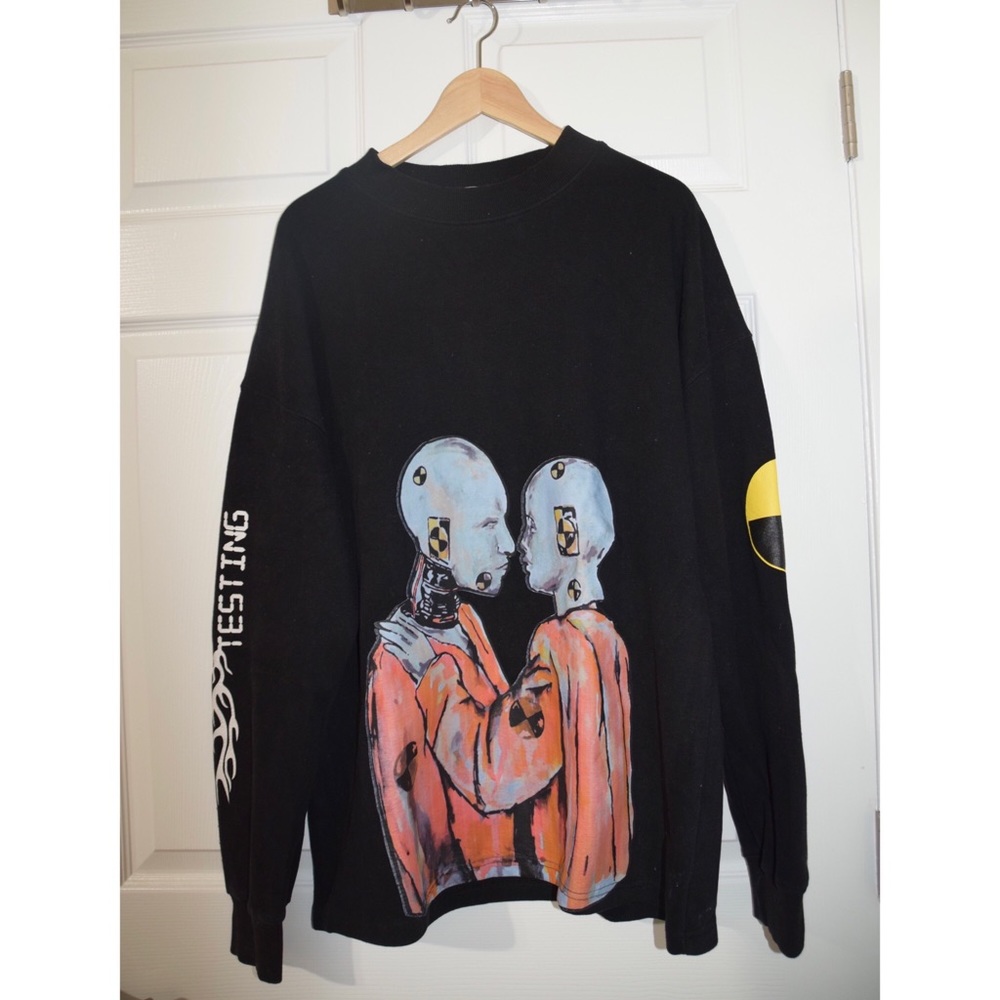 Graphic Sweater, Baggy Fit